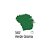 TINTA ACRILICA FOSCA 060ML VERDE GRAMA - Imagem 2