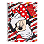 CADERNO UNIVERSITARIO C.DURA 096F/01M MINNIE - Imagem 1