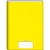 CADERNO BROCHURAO C.DURA 48F STIFF AMARELO - Imagem 1