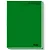 CADERNO QUADRICULADO 10MM C.DURA 48F VERDE - Imagem 1