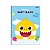 CADERNO BROCHURAO C.DURA 096 FOLHAS BABY SHARK - Imagem 1