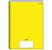 CADERNO BROCHURA C.D.1/4 048F AMARELO - Imagem 1