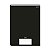 CADERNO BROCHURA C.D.1/4 096F PRETO - Imagem 1