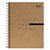 CADERNO UNIVERSITARIO C.DURA 080F/01M KRAFTWORK - Imagem 1