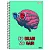CADERNO UNIVERSITARIO C.DURA 096F/01M KBOM MASCULI - Imagem 4