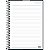CADERNO ESPIRAL 1/4 CAPA PLASTICA 80F NEON PT - Imagem 2