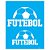 MOLDE VAZADO/ESTENCIL 17X21 SOCCER - Imagem 1