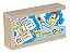 DOMINO FIGURAS E PALAVRAS - MDF - 28 PC - CX. MAD - Imagem 1
