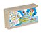 DOMINO NUMERAIS E QUANTIDADES - MDF - 28 PC - CX. - Imagem 1