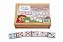 DOMINO TRADICIONAL PINGOS COLORIDOS C/ 28 PCS - Imagem 1