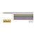 LAPIS DE COR 06 CORES METALICO CRIATIC - Imagem 2