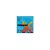 BLOCO ADESIVO 76X76MM 100F AZUL NEON - Imagem 1