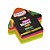 BLOCO ADESIVO 70X70MM SETA COLOR - Imagem 1