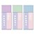 BORRACHA TILIBRA HAPPY PASTEL - Imagem 1