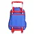 MOCHILA DE RODINHA RISING SECRET WARRIORS AZUL - Imagem 2
