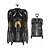 MOCHILA INFANTIL COM RODINHA BATMAN BEWARE UNIDAD - Imagem 1