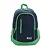 MOCHILA POLYESTER VERDE COM AZUL - Imagem 1