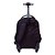 MOCHILA C/CARRINHO 4 RODAS ROLLING CRINKLE - PRETO - Imagem 2