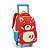 MOCHILA PEQUENA COM RODAS GAXINIM VERMELHO - Imagem 1