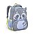 MOCHILA INFANTIL PEQUENA GUAXINIM CINZA - Imagem 1
