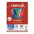 PAPEL COLOR PLUS A-4 185G 25FL VERMELHO ESCURO - Imagem 1