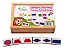 DOMINO FORMAS GEOMETRICAS MDF 28PCS - Imagem 1