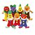 DEDOCHE FRUTAS 07PCS - Imagem 1