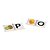 DOMINO ALFABETIZACAO - MDF - 28 PC - CX. MAD. - Imagem 2