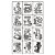 CARIMBO AVALIACAO E CONCEITO - 12 PC - CX. PAPEL - Imagem 1
