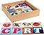 MEMORIA DO ALFABETO - DE A A Z - 52 PC - CX MADEI - Imagem 2