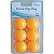 BOLA DE PING PONG 6UN LARANJA - Imagem 1
