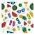 ADESIVO CONTACT 45CMX10M FANTASIA FRUITS 7 METRO - Imagem 1