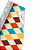 ADESIVO CONTACT 45CMX10M LEOTACK GEOMETRIC P&AMP;B - Imagem 1
