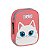 ESTOJO ESCOLAR TRIVIUN WHITE CAT - Imagem 1