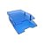 CAIXA CORRESPONDENCIA ARTICULADA DUPLA AZUL CLEAN - Imagem 1