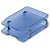 CAIXA CORRESPONDENCIA FIXA DUPLA AZUL CLEAN - Imagem 1