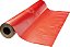 BOBINA PAPEL PRESENTE 60CMX100M LISTRADO VERM/OURO - Imagem 1