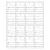 ETIQUETA TAG P/ROUPAS 30X38MM BRANCO C/1008 - Imagem 1