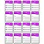 ETIQUETA TAG P/ROUPAS 30X38MM LILAS C/1008 - Imagem 1