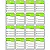 ETIQUETA TAG P/ROUPAS 30X38MM VERDE C/1008 - Imagem 1