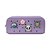 ESTOJO ESCOLAR SILICONE C/ 4 PINGENTES LILAS PAST - Imagem 1