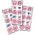 ADESIVOS DECORADOS STITCH ANGEL ROSA 9,5X23CM PCT - Imagem 1