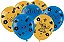 BALAO 9 DECORADO STITCH PCT.C/25 108502 - FESTCOL - Imagem 1