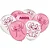 BALAO 9 DECORADO STITCH ANGEL ROSA PCT.C/25 11297 - Imagem 1