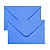 ENVELOPE CARTA 114X162 COLORIDO AZUL GRECIA - Imagem 1