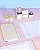 PORTA CANETA/CLIPS/LEMBRETE ROSA - Imagem 2