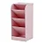 ORGANIZADOR DIAGONAL ROSA PASTEL SELADO - Imagem 1