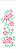 MOLDE VAZADO/ESTENCIL 10X30CM FLORES ARABESCO I - Imagem 2