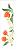 MOLDE VAZADO/ESTENCIL 10X30CM FLORES TULIPAS III - Imagem 2