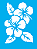MOLDE VAZADO/ESTENCIL 15X20CM FLORES HIBISCOS II - Imagem 1